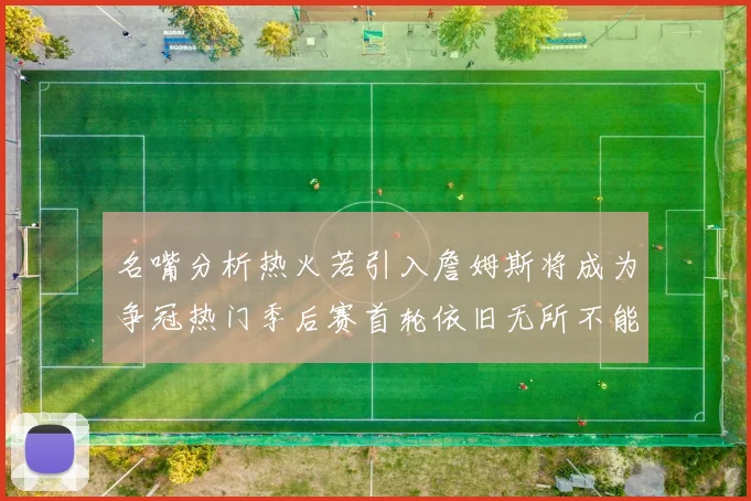 名嘴分析热火若引入詹姆斯将成为争冠热门季后赛首轮依旧无所不能